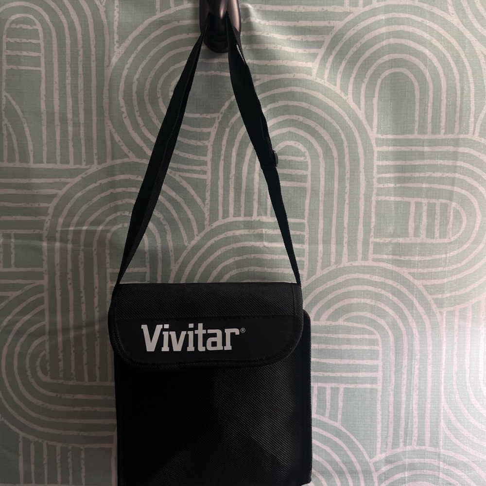 Vivitar 10x50 Binoculars w/ Carry Case Strap Black - Picture 7 of 7